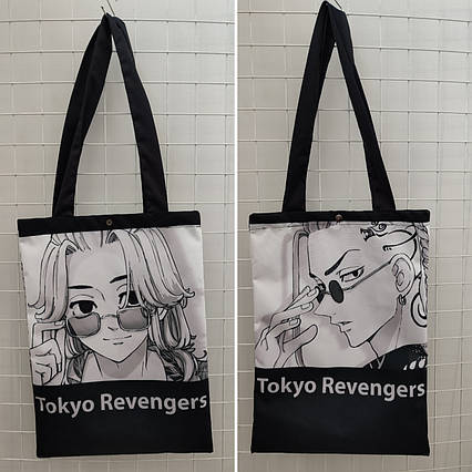 Шопер Токійські месники (Black&White) / Tokyo Revengers