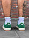 Чоловічі Кросівки Adidas Campus Dark Green Cloud White 44-45, фото 4