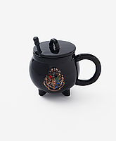 Чашка Pepco Home Mini Black Cauldron Mug Harry Potter Черный 400ml