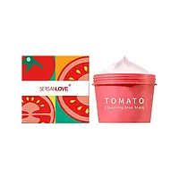 Грязевая маска для лица с томатом SERSANLOVE Tomato Cleansing Mud Mask