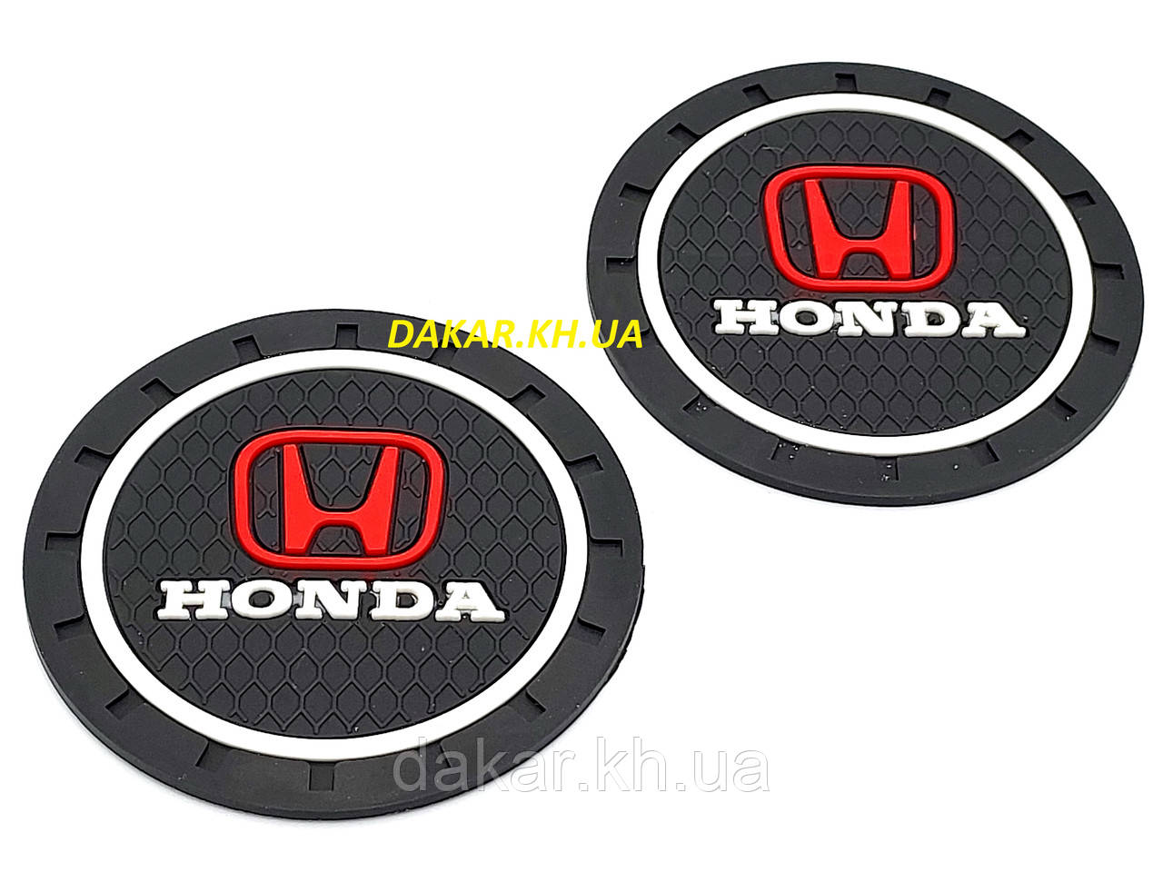 Honda Антиковзні силіконові килимки в підсклянник Хонда