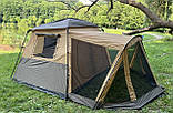 Шатер намет 6-місний кемпінговий намет із великим тамбуром, фото 3