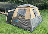 Шатер намет 6-місний кемпінговий намет із великим тамбуром, фото 10
