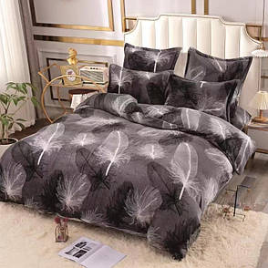 Велюрова постільна білизна Півтоспальний розмір, фото 3