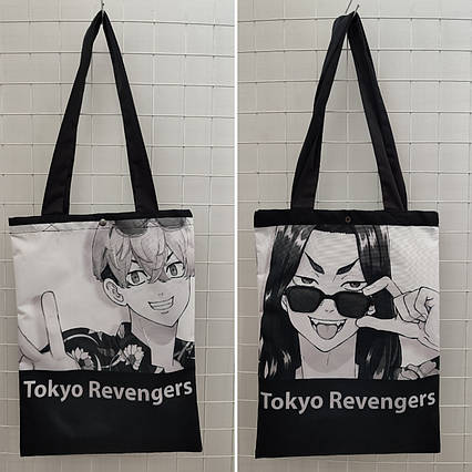 Шопер Токійські месники (Black&White) / Tokyo Revengers