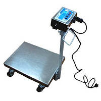 Ваги-візок Техноваги (неіржавка сталь) ТВ1-200-50-R(400х550)-N-12ha