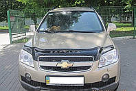 Дефлектор капота (мухобойка) Chevrolet Captiva с 2006-2011 г. в.