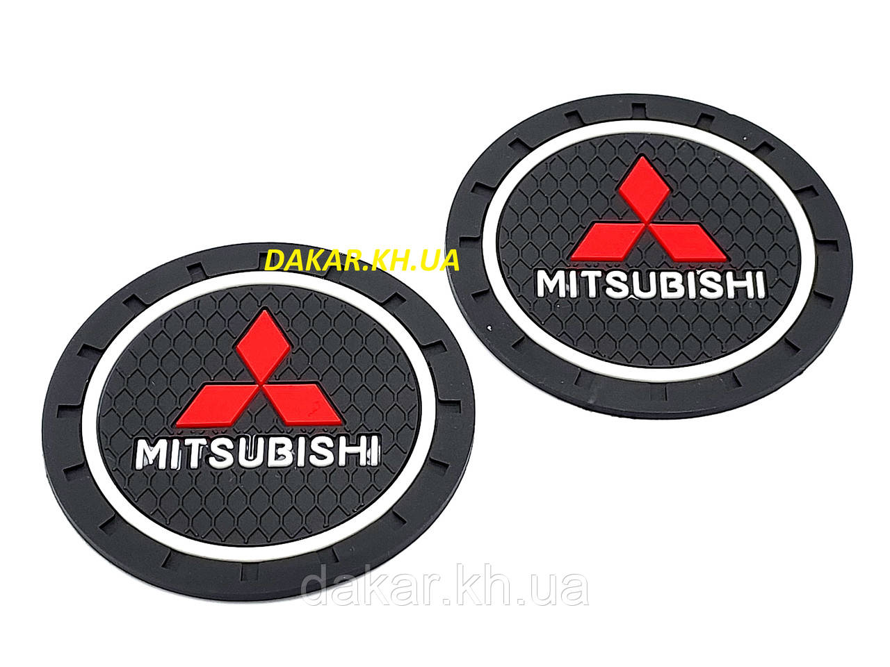Mitsubishi Антиковзні силіконові килимки в підсклянник Міцубіші