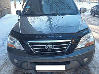 Дефлектор капота (мухобойка) KIA Sorento с 2002-2009 г. в.