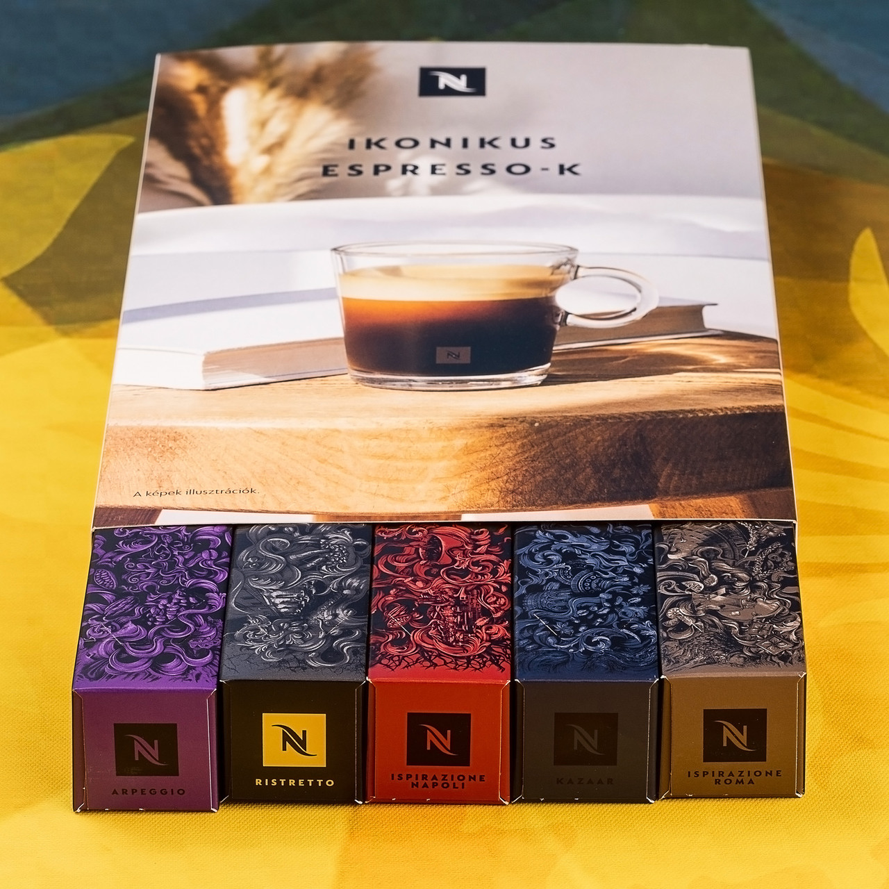 Набір кави в капсулах Nespresso "Iconic Espressos" — 50 оригінальних капсул