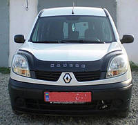 Дефлектор капота (мухобойка) Renault Kangoo с 2003-2007 г. в. после ресталинга