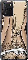 Чехол с принтом для Samsung Galaxy S10 Lite 2020 / на самсунг галакси с10 лайт с рисунком Девушка с