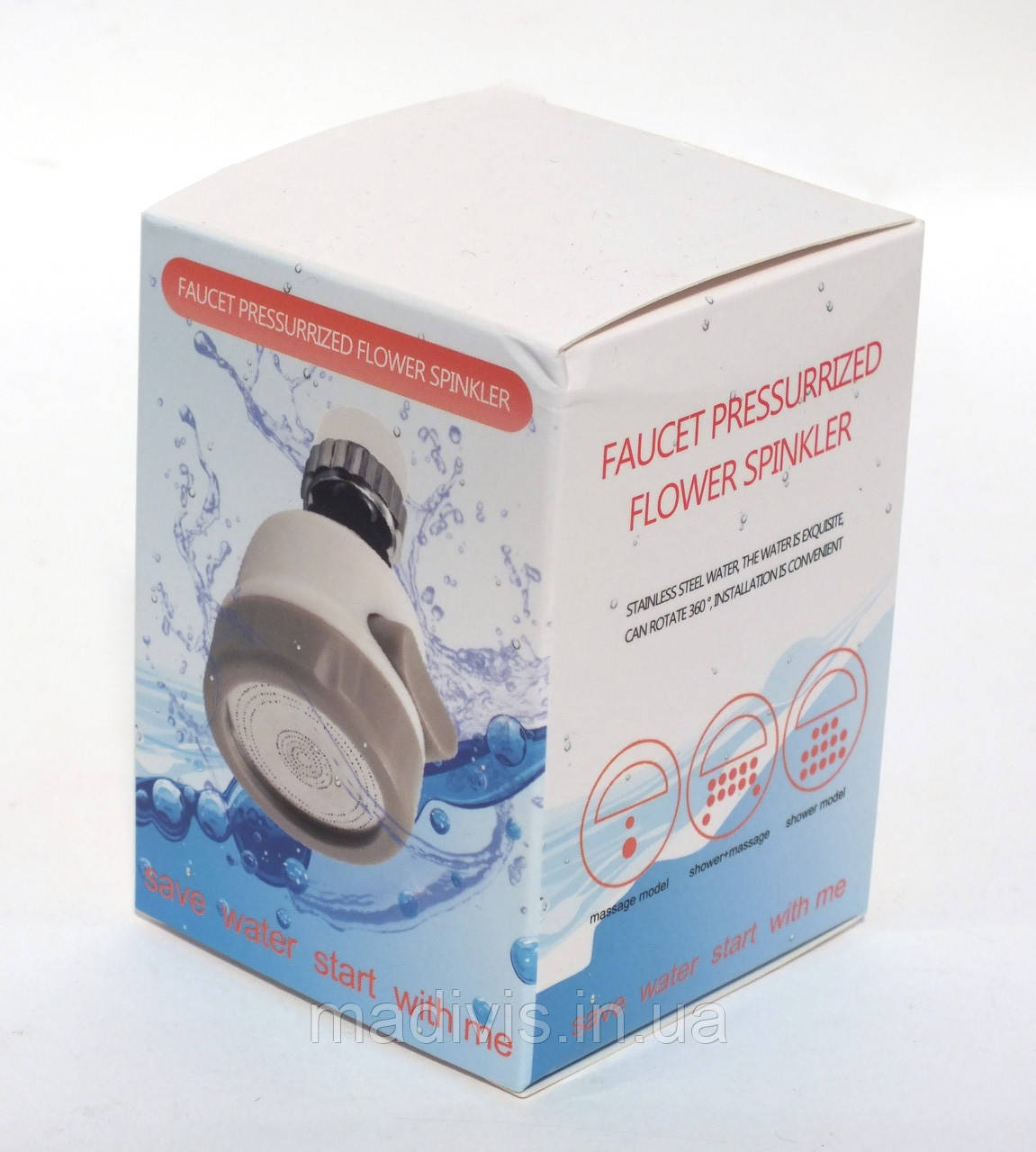 Купить Насадка аэратор на кран для экономии воды Universal splashproof ...