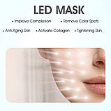 Світлодіодна маска для лікування акне Hangsun FT350. Терапія для обличчя., фото 2