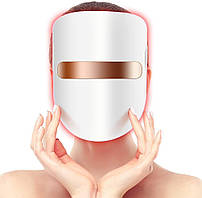 Світлодіодна маска для лікування акне Hangsun FT350. Терапія для обличчя.