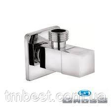 Кран приладовий кутовий Gross 1/2" х 1/2" 503