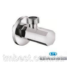 Кран приладовий кутовий Gross 1/2" х 1/2" 512
