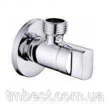 Кран приладовий кутовий Gross 1/2" х 1/2" 520