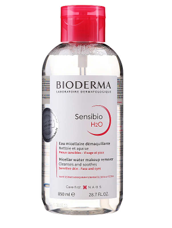 Міцелярна вода Bioderma Sensibio H2O makeup remover (850 ml)