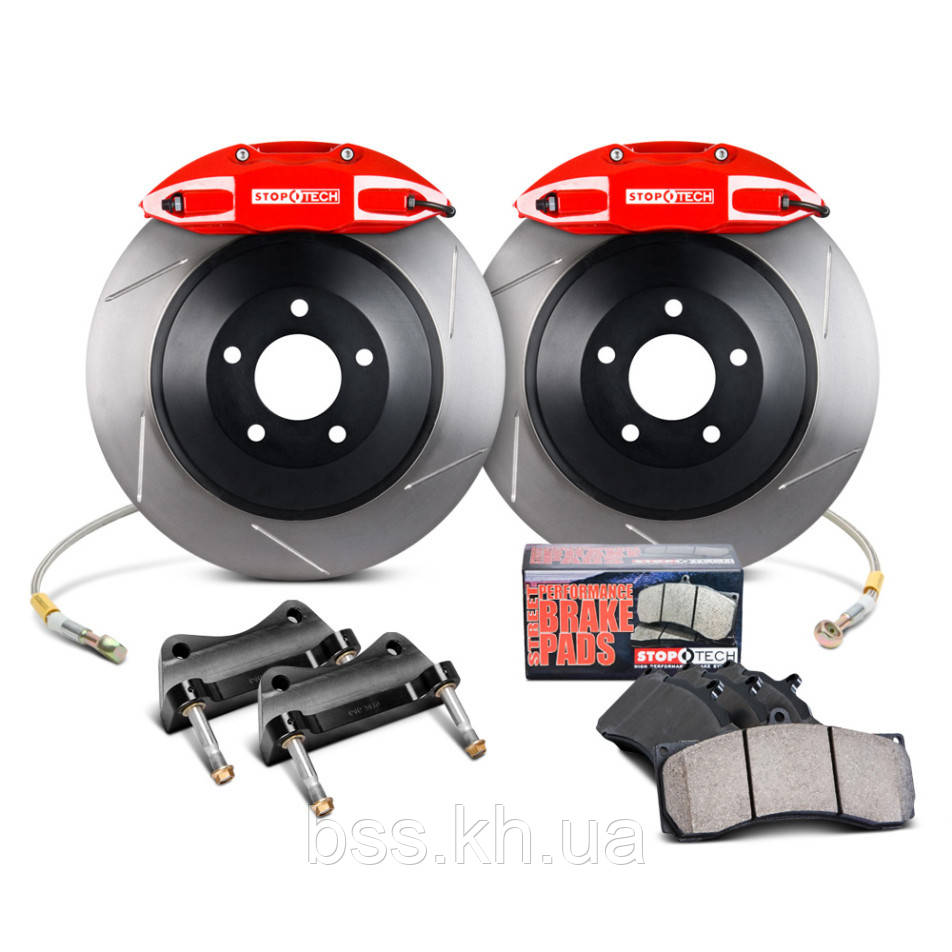 Набір гальмівної системи STOPTECH TOURING SLOTTED, LAND CRUISER 200,SEQUOIA, LX570, ЗАДНІЙ-82.874.0058.71