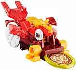 Дикі Скричери 2-й сезон Машинка трансформер Screechers Wild Original S2 Ендлес Файер Трицератопс Endless Fire, фото 3