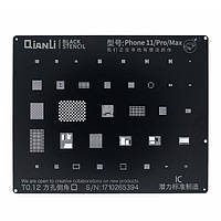 2D-Трафарет QianLi Black BGA Apple iPhone 11