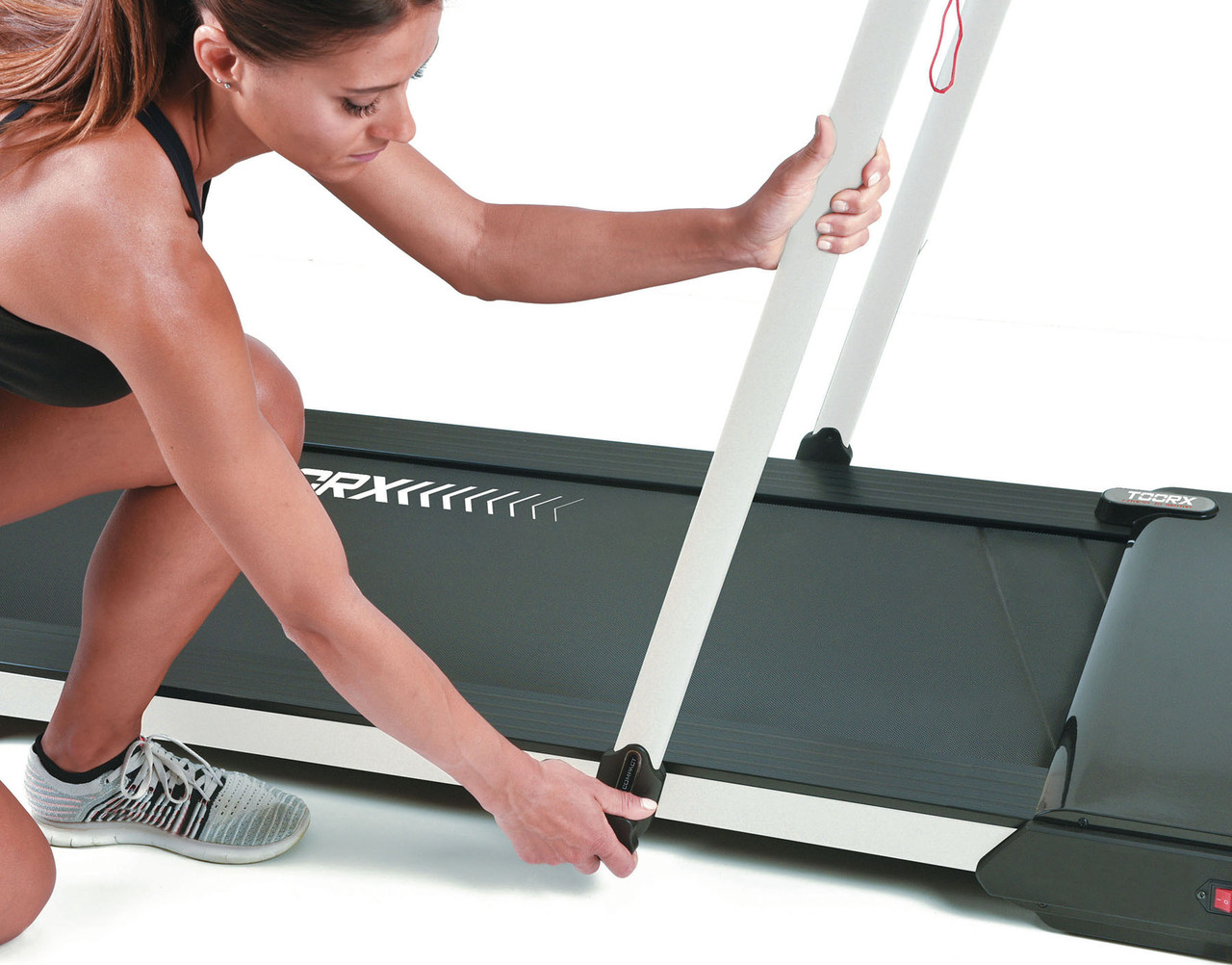 Беговая дорожка Toorx Treadmill City Compact Pearl White (CITY-COMPACT-W) - фото 8 - id-p1949717356