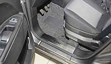 Накладки на внутренние пороги Fiat Doblo II/III Maxi 2010-/ 2015-