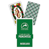 Пьемонтское Таро - Tarocco Green Piedmontese Verde. Modiano