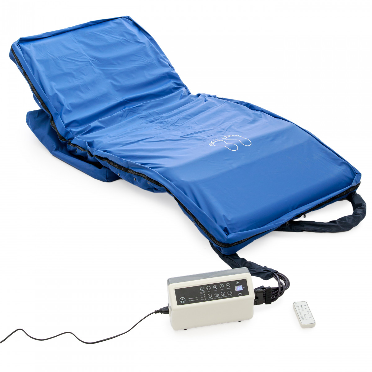 Матрац секційний високий із підійманням головної секції та бічним переворотом MED1-M06. Працює без світла, фото 1