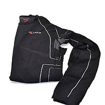 Термокофта з комірцем (лонгслів) X TECH Maglia Race 3 Munica Lunga lupetto Nero XXL/XXXL Чорна, фото 6