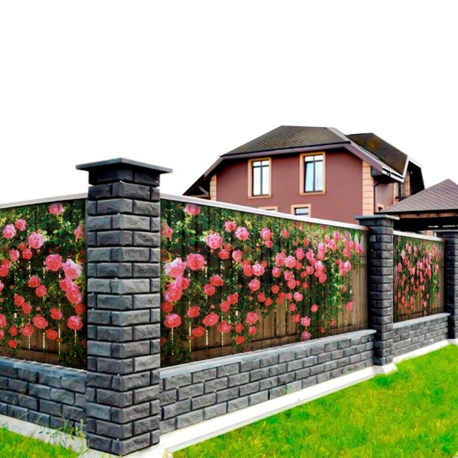 Фотофасад для декору Троянди універсальний, фото 1