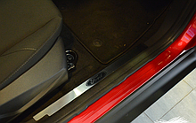 Накладки на внутренние пороги Ford Focus III 4 5D/ Focus III 5D FL 2011-/2015-