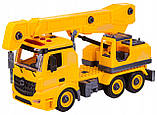 Машина-конструктор "Автокран" арт. YW 9070 A, фото 2