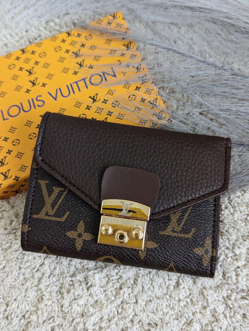 Жіночий гаманець міні Louis Vuitton коричневий