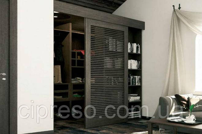 Комплект фурнітури Slido Classic 60-80-P, вагою дверного полотна до 80 кг, ширина ≥ 600 мм