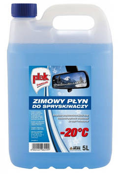 Рідини для склоомивача ZIMOWY PLYN 5 л -20 °C (омивач) PLAK ATAS