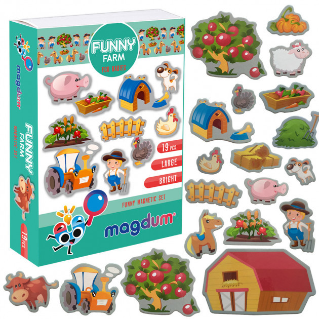 Magnetic set "Funny Farm" ML4031-10 EN