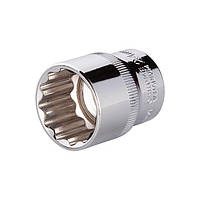 Головка 12 гр. 1/2", 24 мм INTERTOOL ET-0224