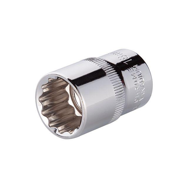 Головка дванадцятигранна 1/2", 18 мм INTERTOOL ET-0218