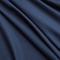 Однотонна універсальна тканина Келлі, колір темно-синій