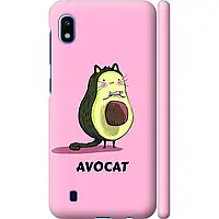 Чехол 3d пластиковый матовый на телефон Samsung Galaxy A10 2019 A105F Avocat "4270m-1671-58250"