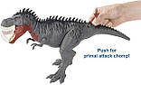 Динозавр Тарбозавр Світ Юрського Періоду Jurassic World Tarbosaurus Dinosaur Massive Biters GJP33 Mattel Оригінал, фото 3