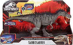 Динозавр Тарбозавр Світ Юрського Періоду Jurassic World Tarbosaurus Dinosaur Massive Biters GJP33 Mattel Оригінал