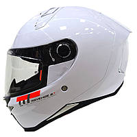 Мотошолом MT Revenge 2 S Solid Gloss White XS