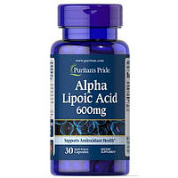 Alpha Lipoic Acid 600 мг Puritan's Pride (30 капсул)