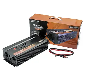 Перетворювач напруги 12V-220V 2000W 4000W Elegant 101 402