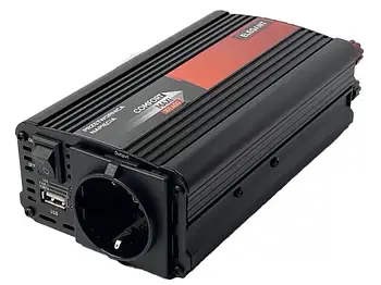 Перетворювач напруги 12V-220 V 500 W 1000 W Elegant 101 400