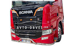 Захист переднього бампера Scania S euro 6 - тип: без діодів