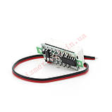 Цифровий міні-вольтметр 0,28 дюйми, 2,5-30В Синій, фото 5